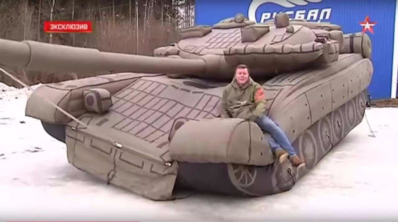 通州充气军事坦克