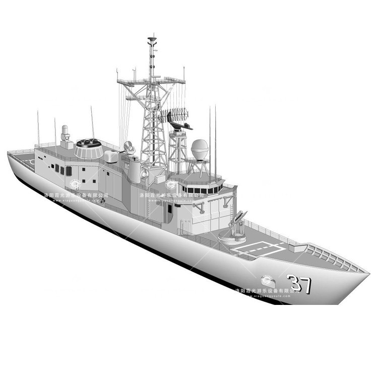 通州充气侦查船模型
